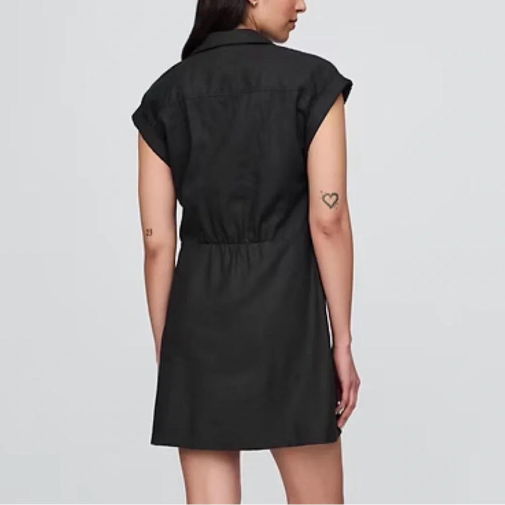 GAP Linen-Blend Shirtdress - Picture 2 of 11